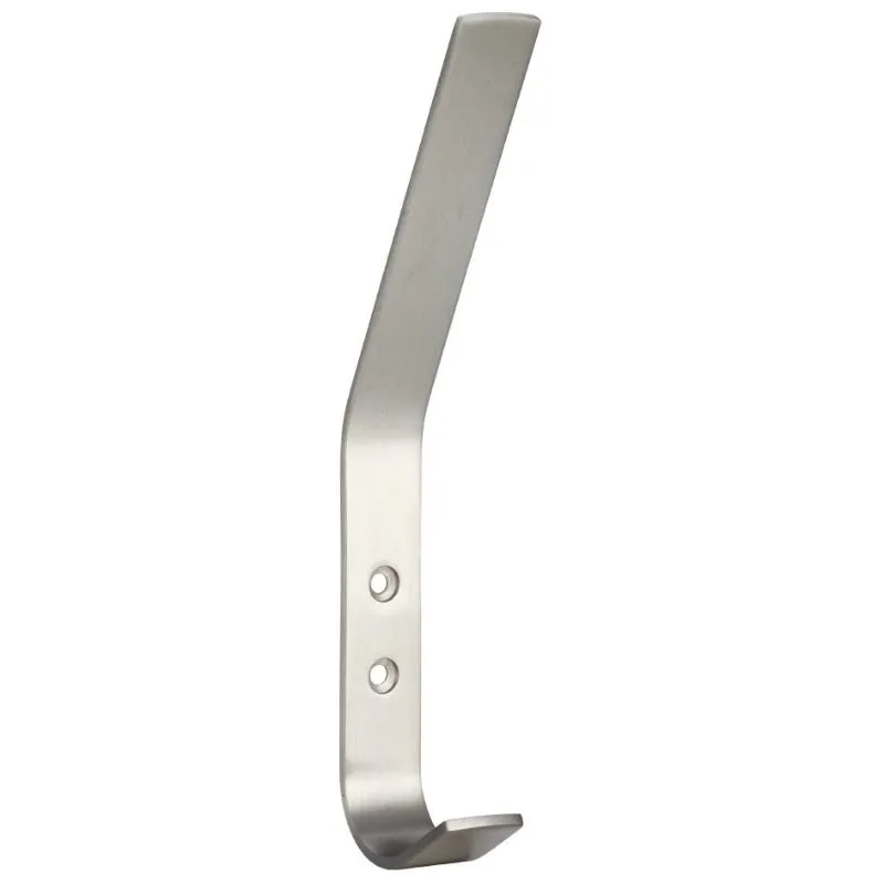 Zoo Hat and Coat Hook 180mm-Satin Stainless